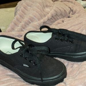 All black vans